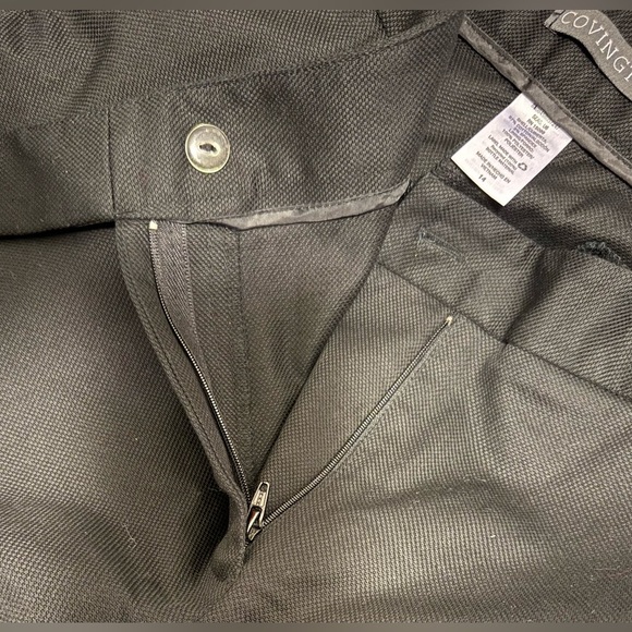 NWT Covington Black Dress Pants Straight-Leg - Picture 7 of 7